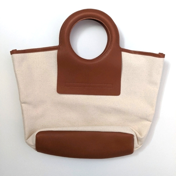 vintage inspired terracotta cloth handbag - Picture 2 of 2